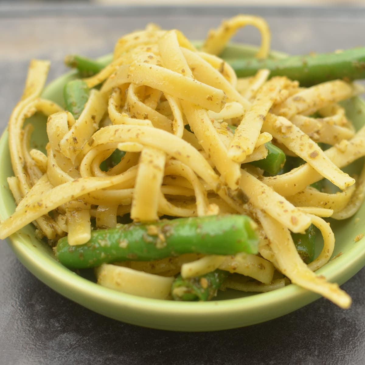 Pesto Pasta and Green Beans Healthy Ideas for Kids